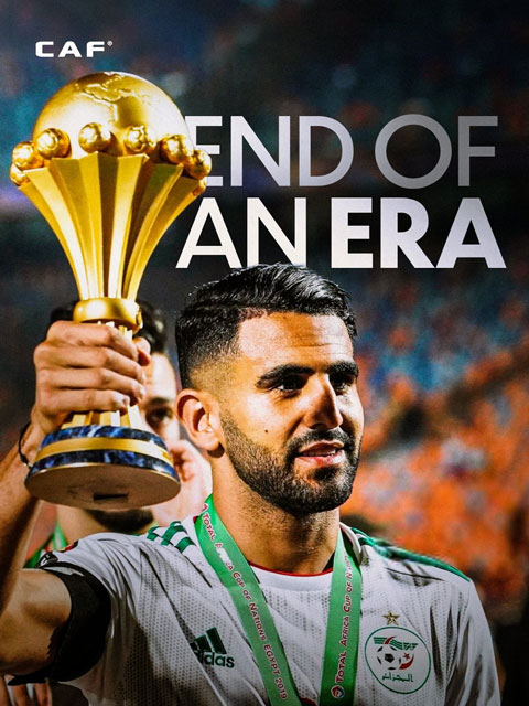 Mahrez chính thức từ giã ĐT Algeria - Ảnh: @CAF_Online