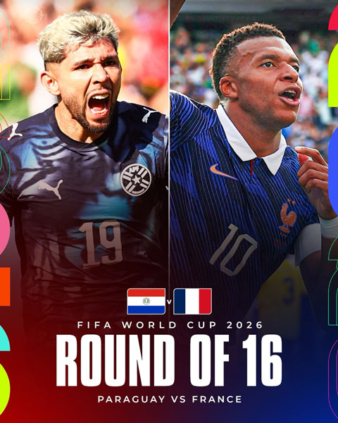 Pháp sẽ đối đầu Paraguay ở vòng 1/8 World Cup 2026 - Ảnh: Sportskeeda