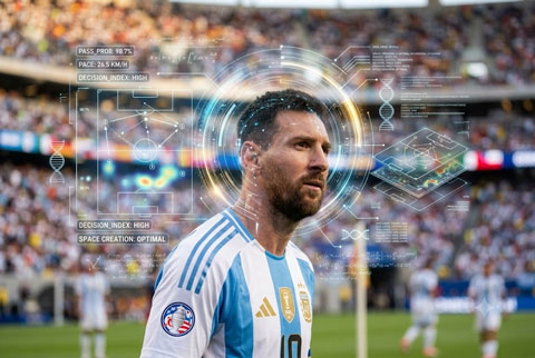 Khả năng quét sân cực tốt giúp Messi vẫn có thể thăng hoa ở tuổi 39