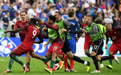 Eder cũng từng hóa người hùng của Bồ Đào Nha tại EURO 2016 sau khi vào sân từ ghế dự bị - Ảnh: Telegraph