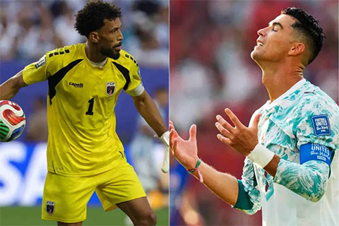Ronaldo có thống kê rê bóng kém cả thủ môn Vozinha
