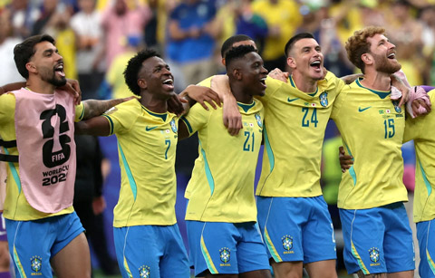 Brazil đang có sự hưng phấn sau khi vượt qua Nhật Bản ở vòng 1/16