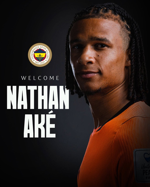 Ake bất ngờ gia nhập Fenerbahce - Ảnh: @FenerXtraDE