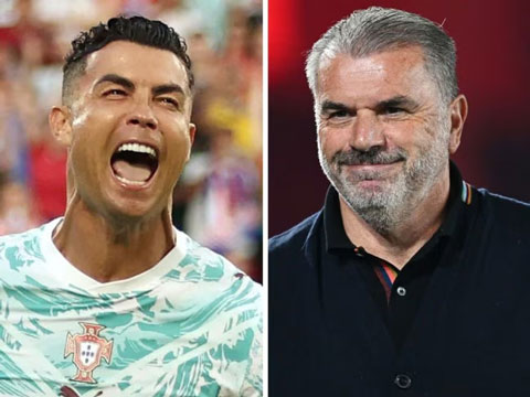 Postecoglou sẽ có cơ hội hợp tác với Ronaldo - Ảnh: The Chronicle