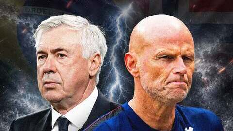 HLV Solbakken thua 3 và hòa 1 trong 4 lần đấu trí trước đó với đồng nghiệp Ancelotti. Ảnh: Instagram