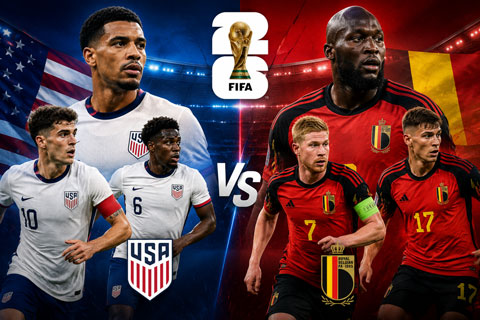 ĐT Mỹ sẵn sàng cho màn báo thù trước Bỉ tại vòng 1/8 World Cup 2026
