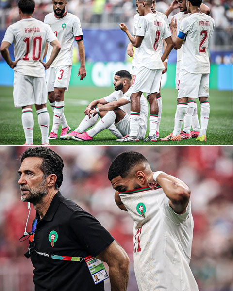 Saibari bị đau ở trận Morocco thắng Canada - Ảnh: ESPN