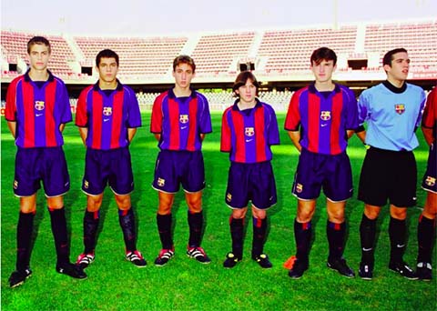 Messi "thấp bé nhẹ cân" ở lò La Masia