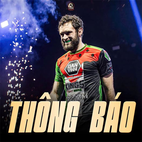 Dan Vinni rút lui khỏi LION Championship 33 vì chấn thương
