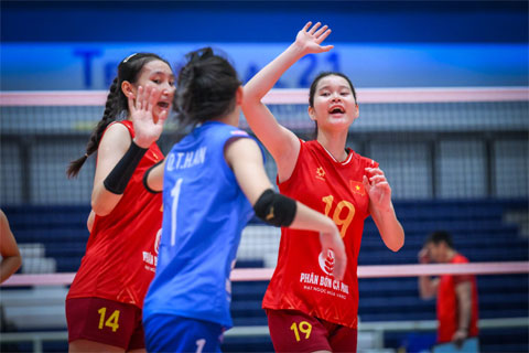 Tuyển bóng chuyền nữ U18 Việt Nam vào tranh hạng 5 giải châu Á 2026