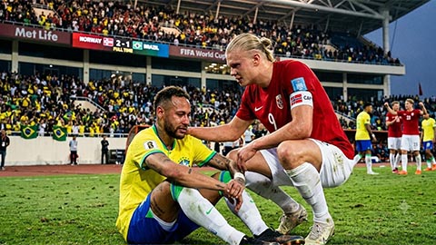 Haaland đã dạy Neymar về cách làm một thủ lĩnh thực sự