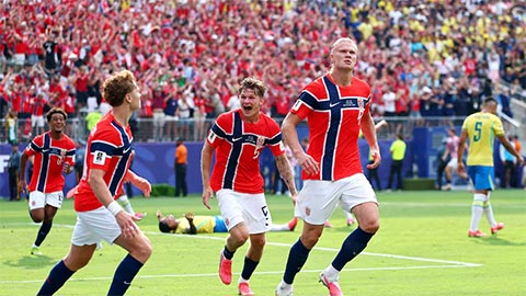 Haaland đang có một kỳ World Cup bùng nổ với 7 bàn thắng