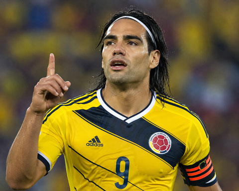 Falcao từng là đầu tàu đưa Colombia tiến bước tại các giải đấu