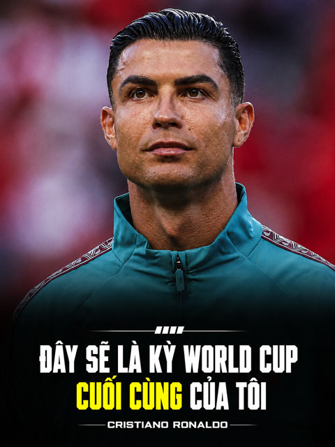 Ronaldo xác nhận 2026 sẽ là kỳ World Cup cuối của anh - Ảnh: Fabrizio Romano