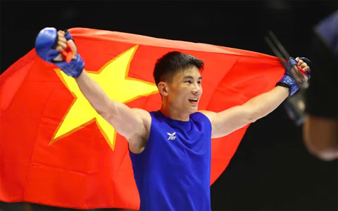 Quàng Văn Minh từng giành HCV tại SEA Games 33