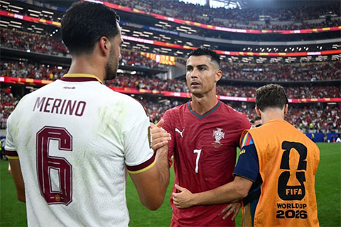Merino là người khép lại giấc mơ World Cup của Ronaldo