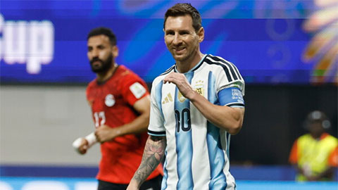 Messi đã trải qua trận đấu đầy cảm xúc trước Ai Cập