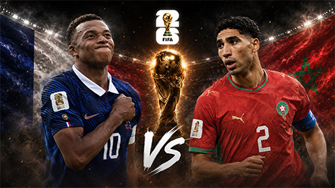 Siêu máy tính dự đoán kết quả Pháp vs Morocco tại World Cup 2026, với Pháp được đánh giá cao hơn