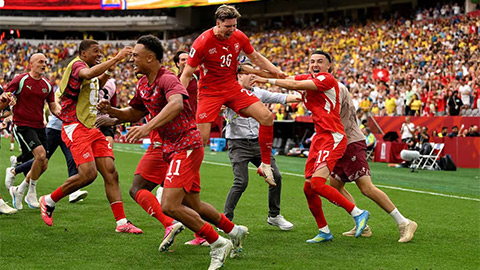 Thụy Sĩ loại Colombia để gặp Argentina tại tứ kết World Cup 2026