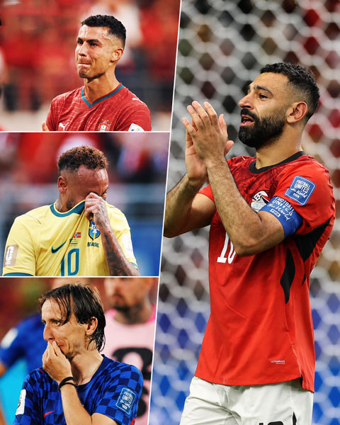 Rất nhiều ngôi sao đã khóc sau khi bị loại tại World Cup 2026
