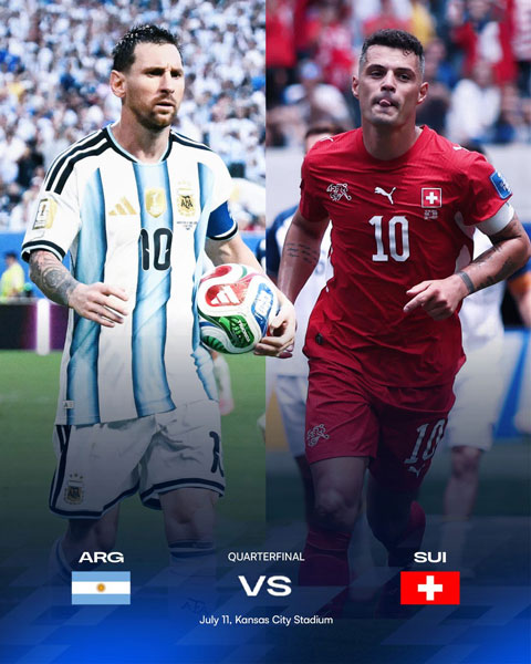 Xhaka đã sẵn sàng đối đầu Messi và ĐT Argentina - Ảnh: GOAL