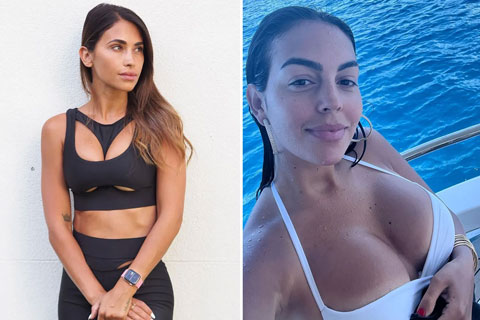  Georgina và Antonela luôn thu hút sự chú ý