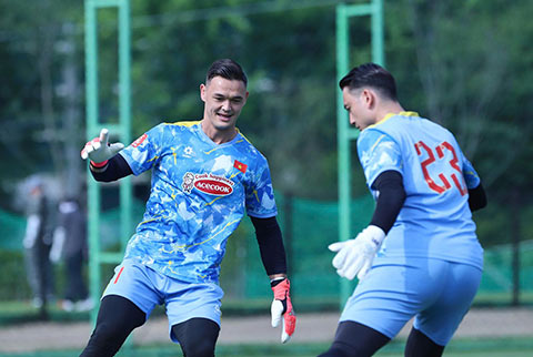 Thủ môn Lê Giang Patrik của ĐT Việt Nam là một trong những cầu thủ con lai được chú ý nhất ở AFF Cup 2026