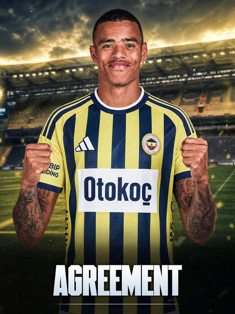 Greenwood đồng ý gia nhập Fenerbahce - Ảnh: Fabrizio Romano