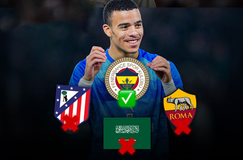 Greenwood bỏ qua sự quan tâm của nhiều đội bóng khác để chọn gia nhập Fenerbahce - Ảnh: fenerbahcecontent