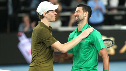 Sinner và Djokovic tái hiện bán kết Wimbledon năm ngoái. Ảnh: ATP