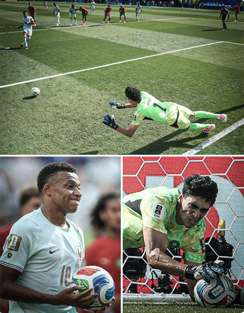 Mbappe không thể thắng được Bounou