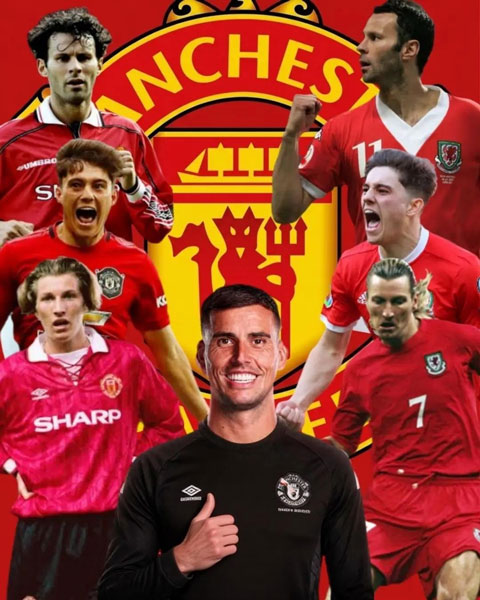 Darlow là cầu thủ xứ Wales thứ 41 khoác áo MU - Ảnh: @GBUnitedx