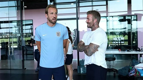 Kane và Beckham thường xuyên giữ liên lạc với nhau