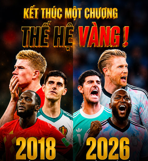 Thế hệ vàng của ĐT Bỉ đã chính thức khép lại - Ảnh: @Footballogue