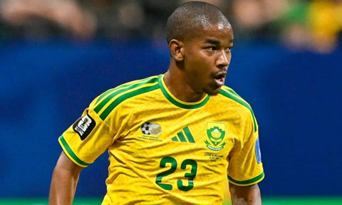 Jayden vừa cùng ĐT Nam Phi tham dự World Cup 2026 - Ảnh: Naija News