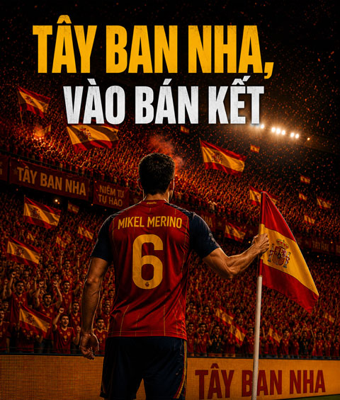 Merino là người hùng đưa Tây Ban Nha vào bán kết - Ảnh: DAZN