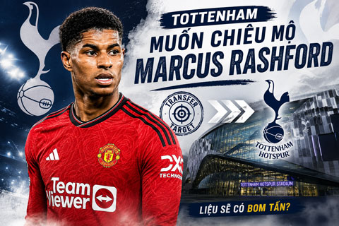 Rashford nằm trong tầm ngắm của MU