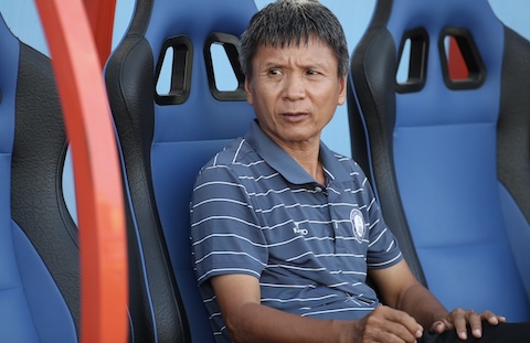 HLV Võ Đình Tân. Ảnh: QA