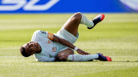 Chấn thương của Mbappe được cho không có gì nghiêm trọng