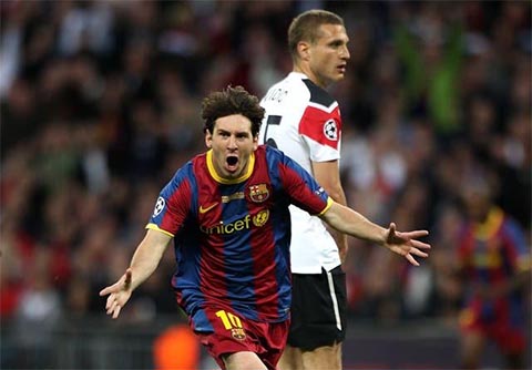 Lionel Messi từng hành hạ nhiều ông lớn Anh tại Champions League