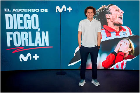 Forlan tạm thời dẫn dắt ĐT Uruguay đến tháng 3/2027