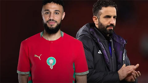 Amorim muốn có sự phục vụ của Noussair Mazraoui