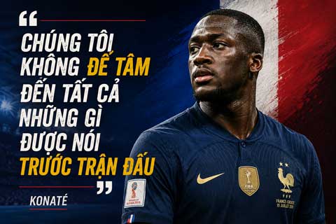 Konate đáp trả Yamal