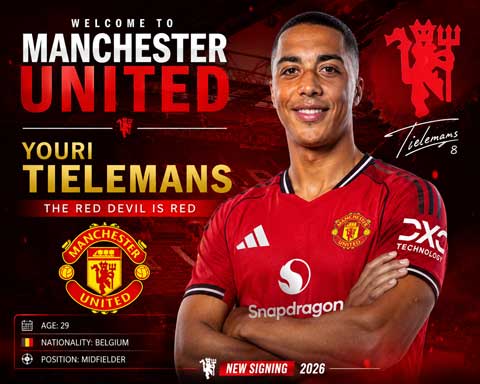 MU âm thầm tiếp cận và đạt thỏa thuận với Tielemans một cách chóng vánh
