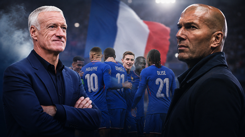 Deschamps nhiều khả năng sẽ nhường ghế cho Zidane sau World Cup 2026