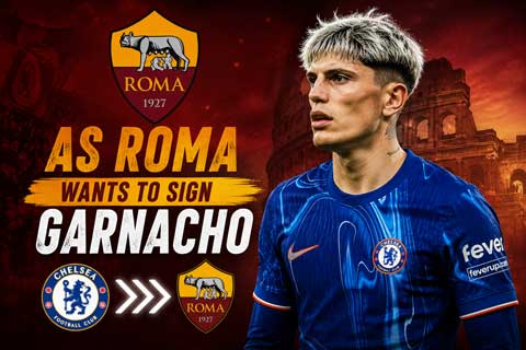 Roma quan tâm Garnacho