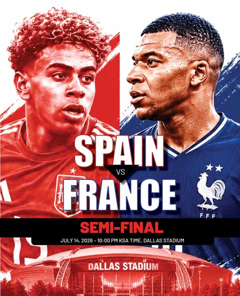 Yamal đã sẵn sàng cho trận bán kết World Cup 2026 với ĐT Pháp - Ảnh: saudigazette