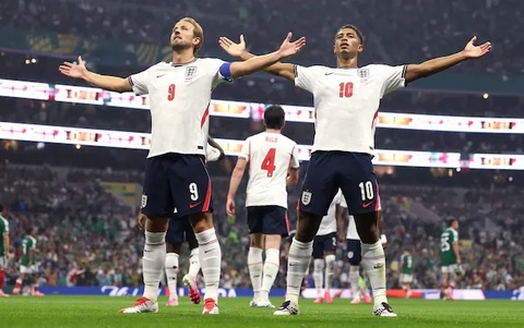 Sẽ không dễ để Argentina vô hiệu hóa bộ đôi Kane - Bellingham. Ảnh: The Telegraph