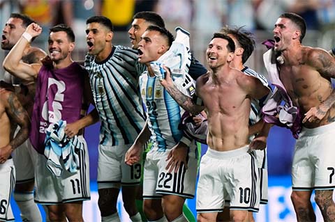 Khả năng dứt điểm của Argentina đang là vũ khí tối tân của họ