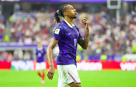 Olise là thảm họa của Les Bleus ở trận này